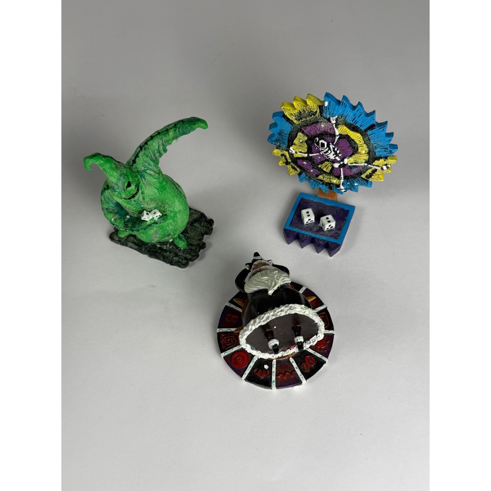 Hawthorne Village Nightmare Before Christmas Oogie Boogie's Lair Complete Set